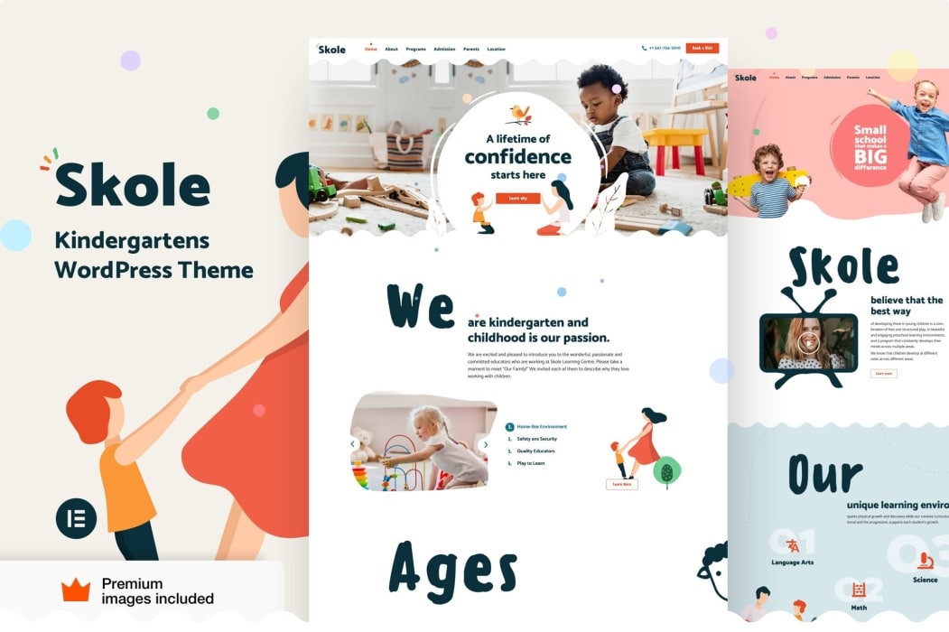 Skole - Children Kids School Education WordPress Theme 49