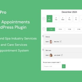 BookPro – Appointment Booking WordPress Plugin