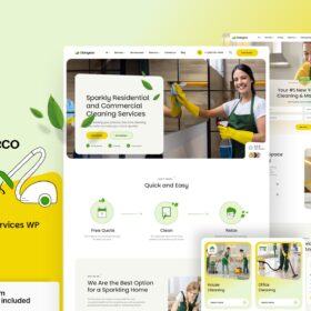 ClanyEco – Cleaning Services WordPress Theme 23