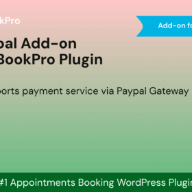 PayPal Payments Standard Add-on for BookPro Plugin