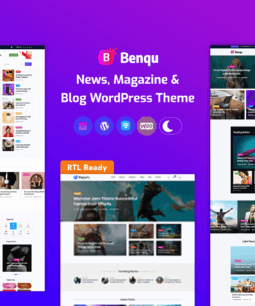 Benqu - Tema WordPress para revista de notícias