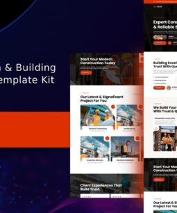 Conoz – Construction & Building Elementor Template Kit