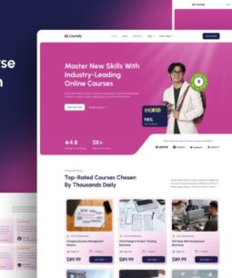 Coursely - Online Course & Education Elementor Template Kit