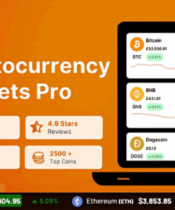 Cryptocurrency Widgets Pro