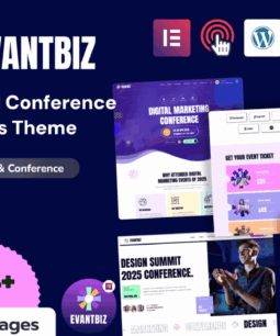 Evantbiz - Conference & Events WordPress Theme