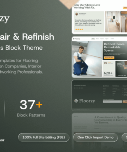 Floorzy - Floor Repair & Refinish WP Block Theme
