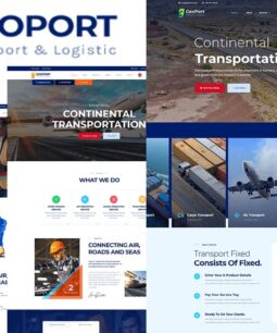 Geoport - Tema WordPress sobre transporte e logística