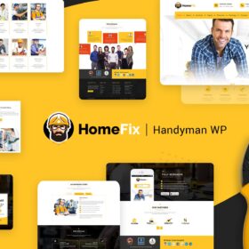 HomeFix – Handyman, Maintenance WordPress Theme
