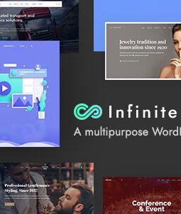 Infinite - Tema multiuso para WordPress