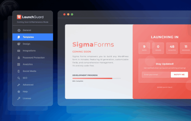 LaunchGuard Pro – Coming Soon & Maintenance Mode