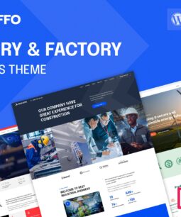 Makaffo | Industry & Factory WordPress Theme