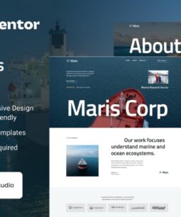 Maris - Marine Research & Ocean Science Elementor Template Kit