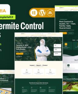 Pestoria - Pest & Termite Control Services Elementor Template Kit