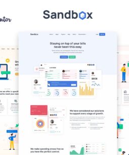 Sandbox - Modern & Multipurpose WordPress Theme