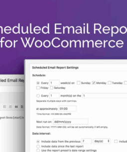 Relatórios de e-mail programados para WooCommerce