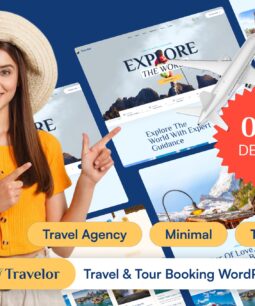 Travelor - Travel & Tour Booking WordPress Theme