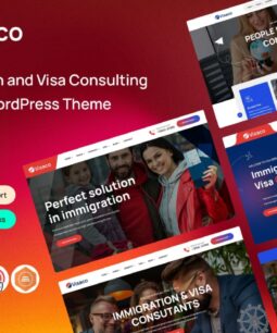 Visaco - Tema para WP sobre consultoria em imigração e vistos