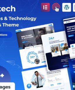 Zotech - Tema para WordPress sobre soluções de TI e tecnologia