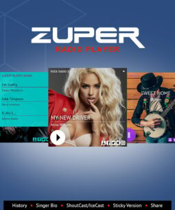 Zuper - Radio Player for WPBakery Page Builder