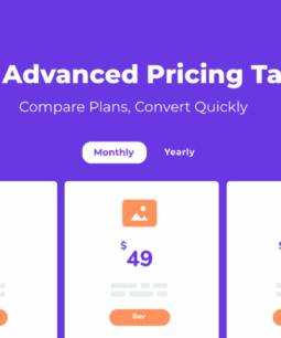 Advanced Pricing Table For Divi