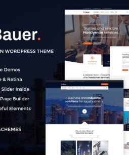 Bauer - Construction & Industrial WordPress Theme