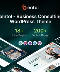 Bentol - Tema WordPress sobre consultoria empresarial