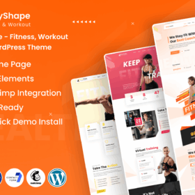 BodyShape – Fitness, Workout & Gym WordPress Theme