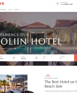 Boliin - Resort & Hotel Booking WordPress Theme