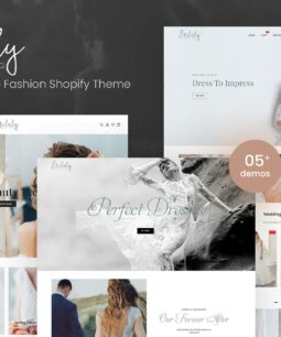 Brilaly – Wedding Shop Fashion Shopify Theme