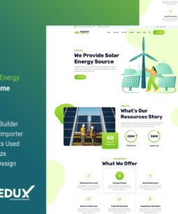 Capatel - Tema WordPress sobre energia solar