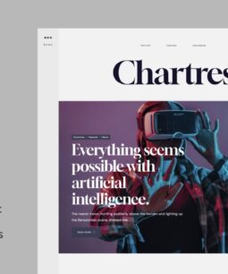 Chartres – Timeless Minimalist Blogging WP Theme