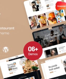 Chefmaster - Restaurant WordPress Theme