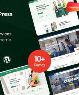 ClearPress - Cleaning Services WordPress Theme