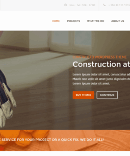 Constructo - Tema WordPress para construção