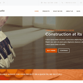 Constructo – Construction WordPress Theme