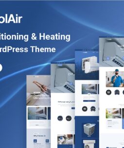 Coolair – Air Conditioning & Heating HVAC Theme