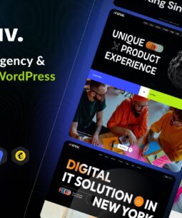 Cruv - Creative Agency & Portfolio WordPress Theme