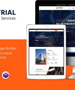 Dustrial – Factory & Industrial WordPress Theme