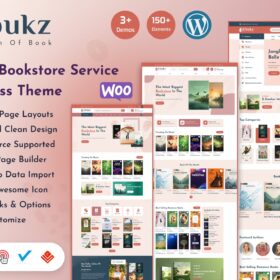 Ebukz – eBook & eReading Shop WordPress Theme