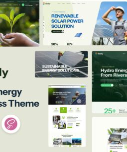 Ecoly – Solar Ecology Environment WordPress Theme