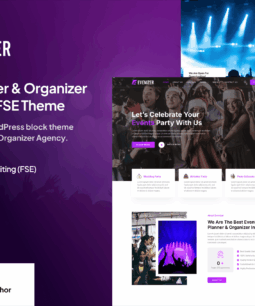 Evenizer - Tema WordPress para organização de eventos FSE