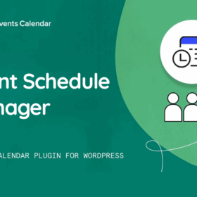 Event Schedule Manager