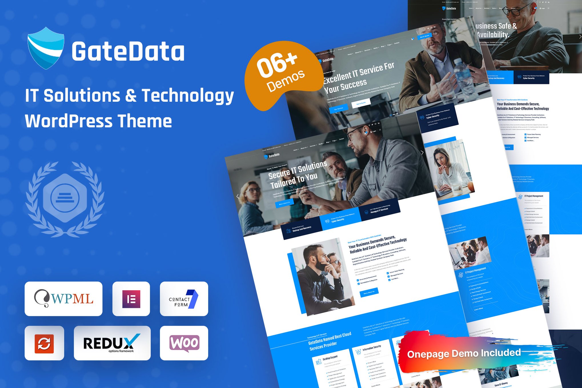 GateData – IT Solutions & Technology WordPress