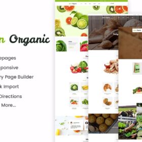 GreenOrganic – Organic & Bakery WordPress Theme