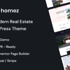 Homez – Real Estate WordPress Theme