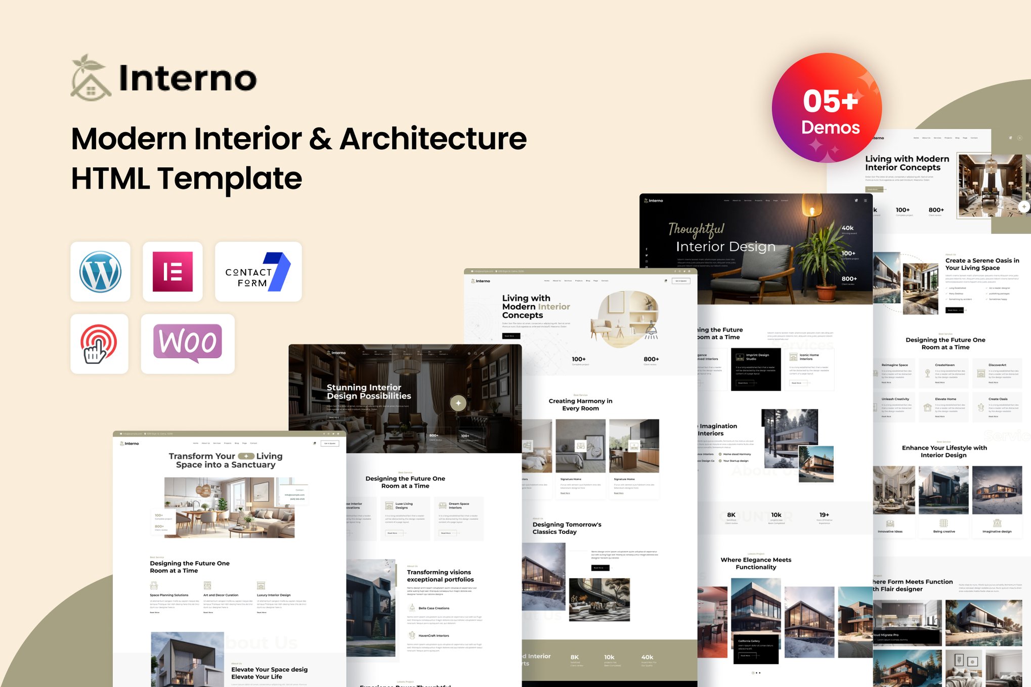 Interno – Architecture Interior WordPress Theme