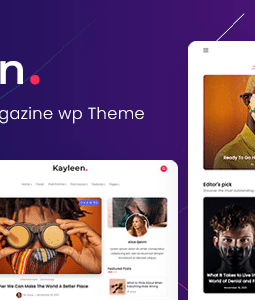 Kayleen | Tema WordPress para blog e revista