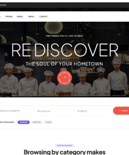 Listox - Tema WordPress para listagem de diretórios
