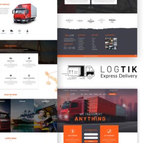 Logtik – WP Logistics, Cargo Transportation Theme