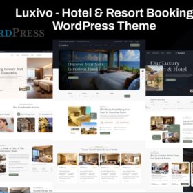 Luxivo – Hotel & Resort Booking WordPress Theme
